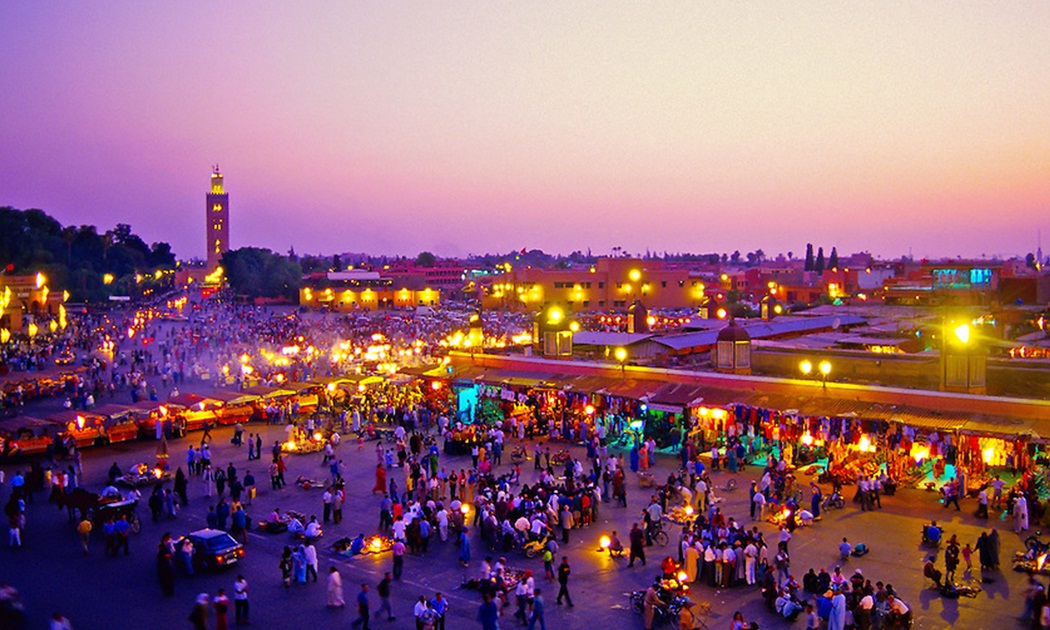 Résultat de recherche d'images pour "la ville de marrakech maroc photo"