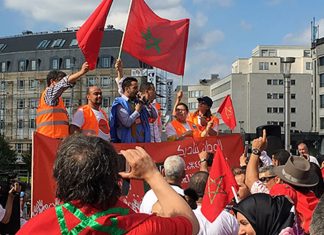 Bruxelles : Les rifains de Belgique manifestent pour l’unité du Maroc