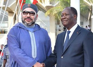 Abidjan : Le Roi Mohammed VI est arrivé, 2 Princes, 1 Conseiller et 3 ministres dans la délégation