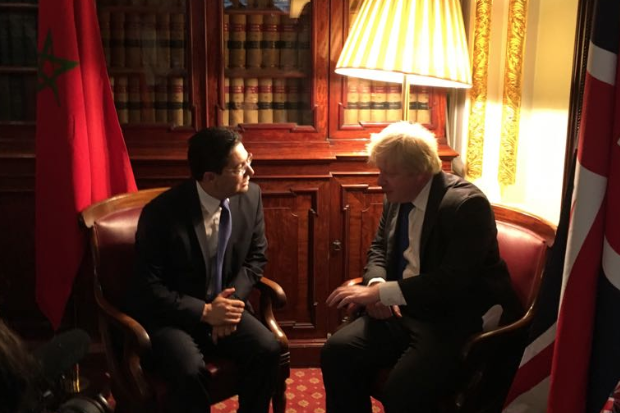 Nasser Bourita Boris Johnson 2