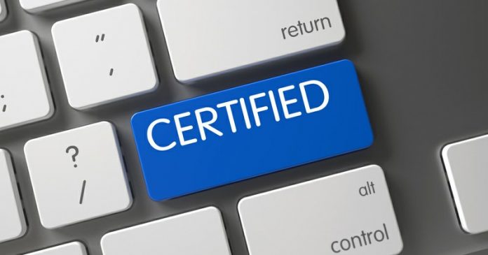 certification