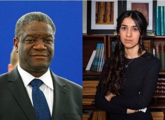 Prix Nobel de la Paix : Un Congolais et une Irakienne primés cette année