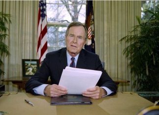 Décès de Bush : Message de condoléances du Roi Mohammed VI à Trump