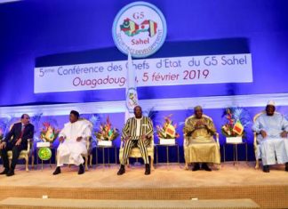 Burkina : Sommet des chefs d’Etat du G5-Sahel à Ouagadougou
