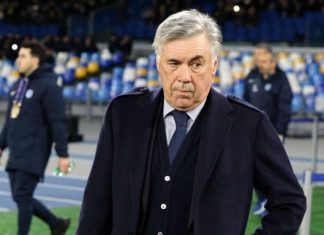Football : L’entraîneur de Naples Carlo Ancelotti remercié