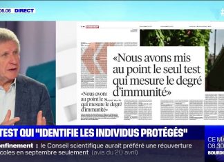 Coronavirus : Un laboratoire français met au point le premier test mesurant le degré d’immunité