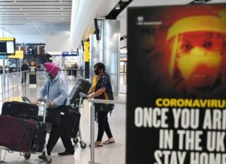 Royaume-Uni : Entrée en vigueur de la quarantaine imposée à tous les voyageurs entrant