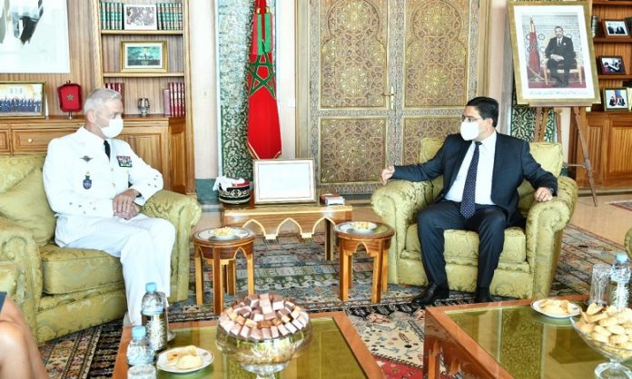 Nasser Bourita reçoit à Rabat le Chef d’État-Major des Armées françaises