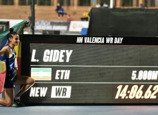 L’Ethiopienne Letesenbet Gidey bat le record du monde du 5 000 m