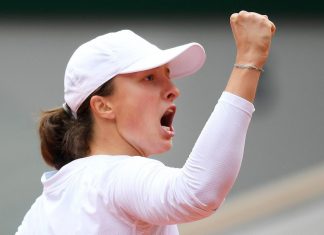 La Polonaise Iga Swiatek en finale de Roland-Garros