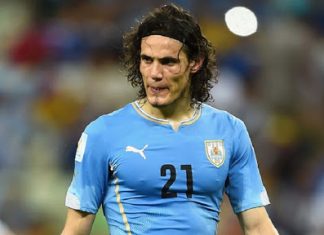 Edinson Cavani exclu par Tabárez de la sélection uruguayenne