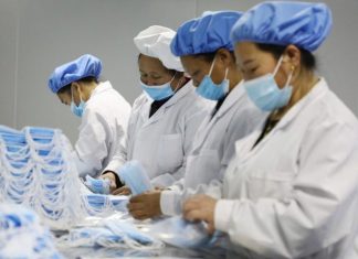 La Chine a exporté plus de 200 milliards masques en 2020