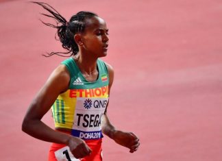 Alerte Athlétisme : L’Ethiopienne Tsegay bat le record du monde du 1.500 m en salle