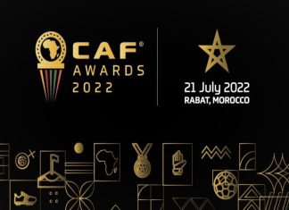 CAF Awards-2022 : liste des vainqueurs