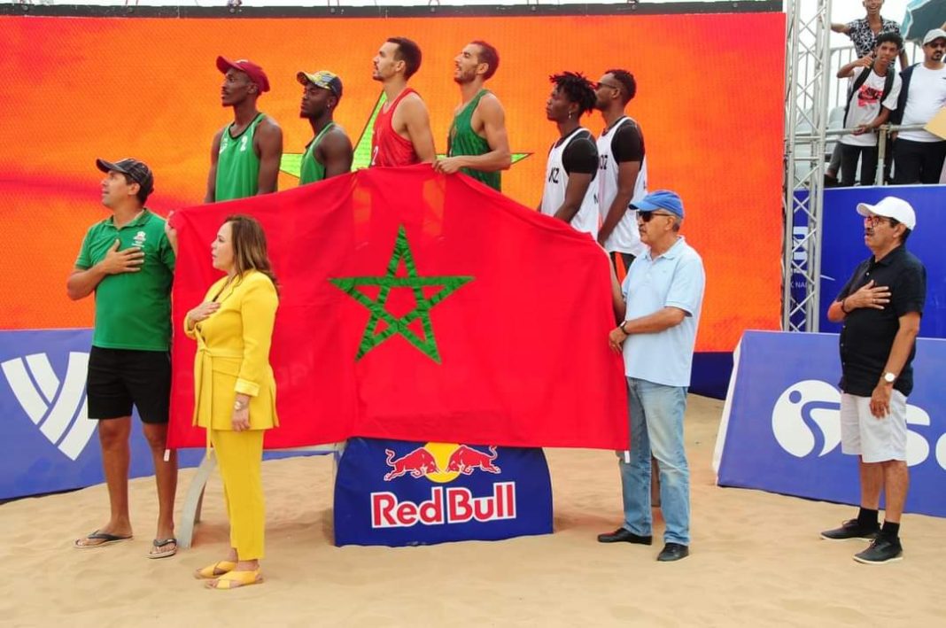 تتويج المنتخب المغربي