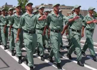 FAR. Les appelés du 38ème contingent pour le service militaire 2023 se préparent