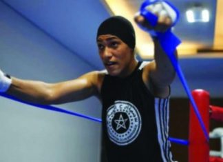 Boxe: Khadija El Mardi file en finale du Tournoi de qualification olympique africain