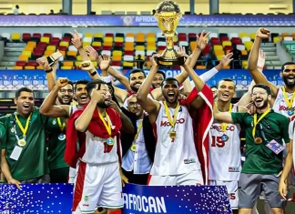 AfroCan 2023. Le Roi félicite la sélection nationale de basketball des joueurs locaux