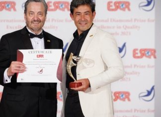 Steripharma reçoit le Diamond Prize for Excellence in Quality