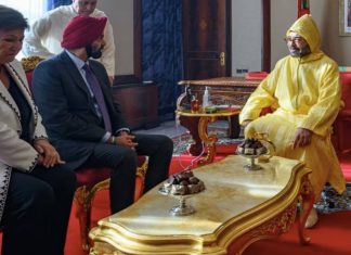 Le président de la BM et la directrice du FMI reçus par le roi Mohammed VI