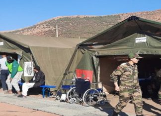 Séisme d’Al Haouz: un autre hôpital de campagne déployé à Taroudant