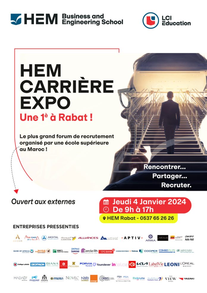 Affiche Carrière Expo Rabat - Janv 2024