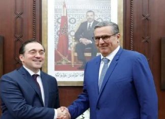 Akhannouch reçoit à Rabat le chef de la diplomatie espagnole