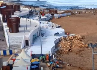 Aménagement de la plage de Rabat: le projet atteint sa phase finale