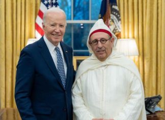 Youssef Amrani présente ses lettres de créance à Joe Biden