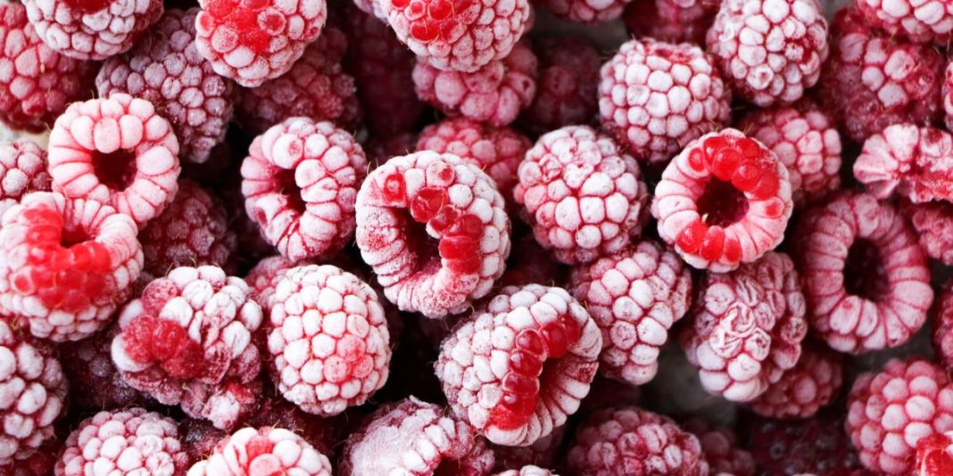 Framboises surgelées
