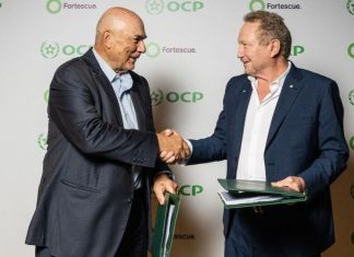OCP Green Energy-Fortescue: la création de leur joint-venture validée