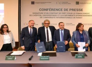 CHU de l’UIR: un contrat de prêt de 681 millions de DH signé