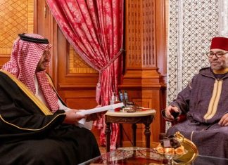 Le roi Mohammed VI reçoit un émissaire du roi d’Arabie Saoudite