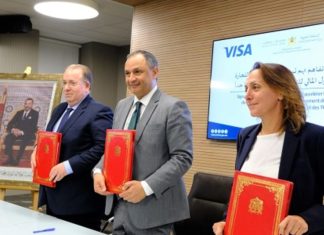 Digitalisation du commerce: Visa et Al Barid Bank s’allient au ministère de l’Industrie
