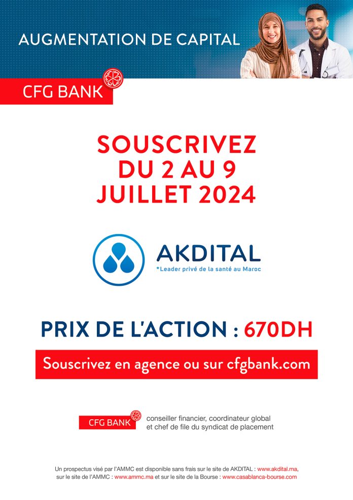 CFG Bank for AKDITAL