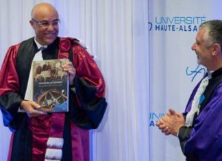 Abdellatif Miraoui reçoit le titre de Docteur Honoris Causa de l’Université Haute-Alsace