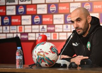 Foot: Regragui dévoilera jeudi sa liste pour affronter le Bahreïn et le Congo