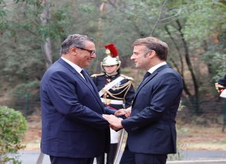 Aziz Akhannouch reçu par Emmanuel Macron