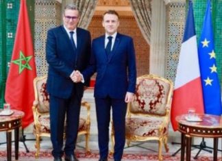 Rabat: Emmanuel Macron reçoit Aziz Akhannouch