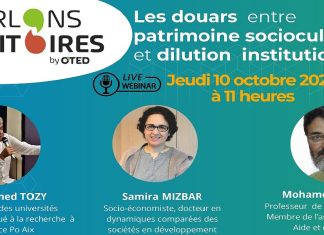 « Parlons Territoires » by OTED: le douar au coeur du débat