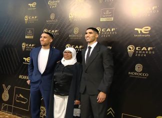 CAF Awards 2024: les Marocains Hakimi et Amrabet dans le onze masculin de l’année