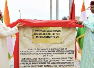 Niamey: la Centrale électrique « Sa Majesté le Roi Mohammed VI » inaugurée