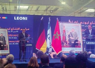 Automobile: Leoni inaugure sa nouvelle usine à Agadir