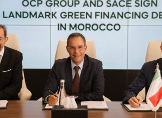 OCP signe un accord stratégique de 365 millions d’euros avec SACE