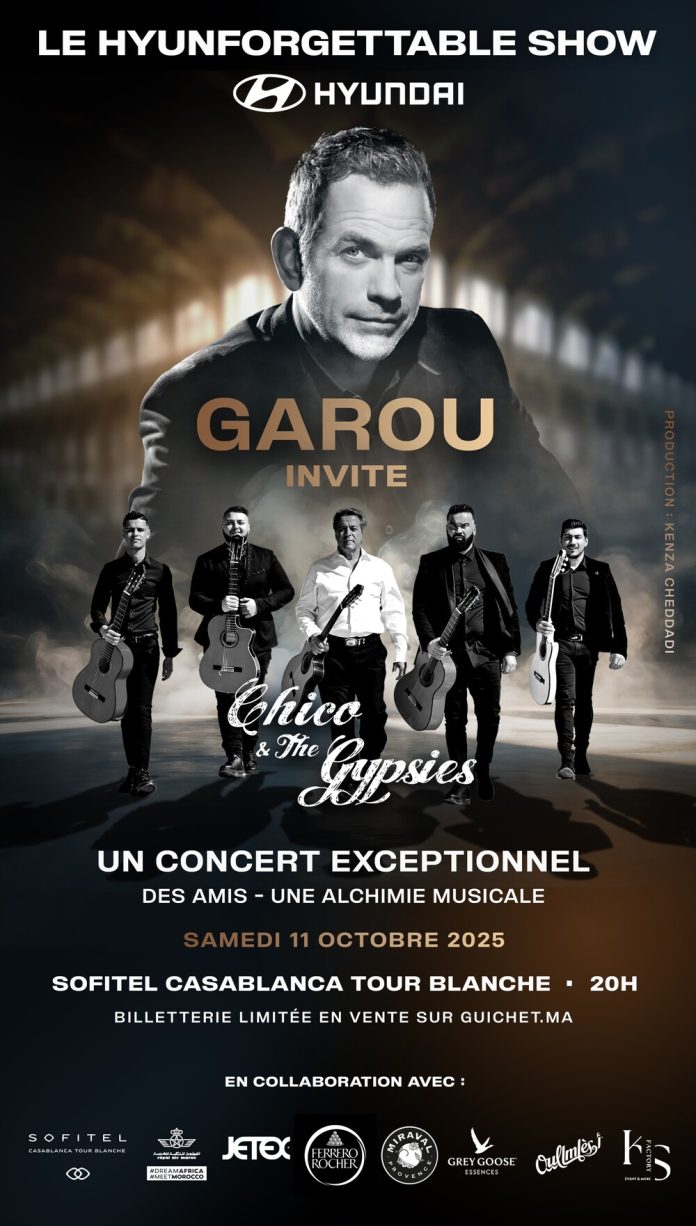 visuel Garou avec logos