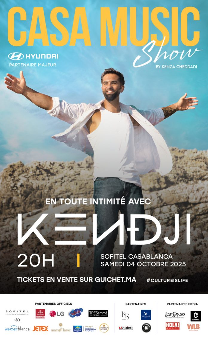visuel Kendji avec logos