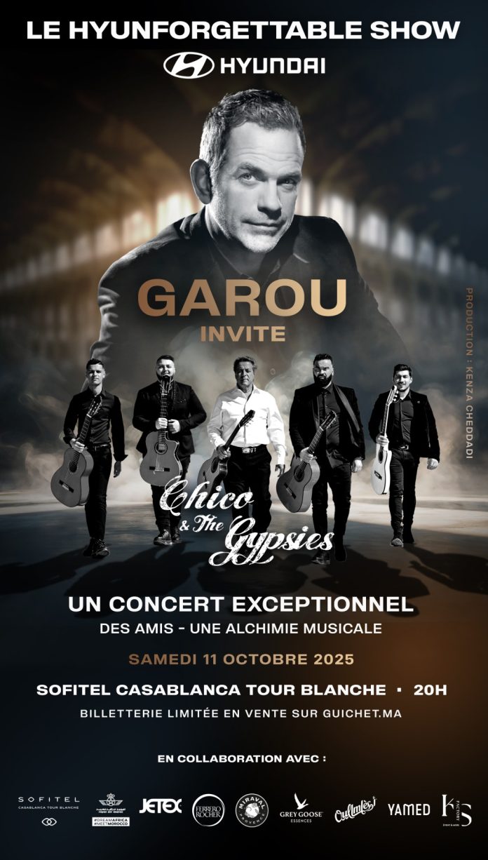 visuel Garou avec logos