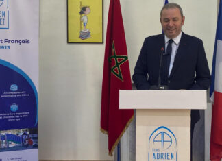Rénovée, l’école Berchet de Tanger reçoit la visite de l’ambassadeur de France