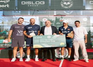 Dislog Group, partenaire officiel de la Coupe du Trône de Padel 2025