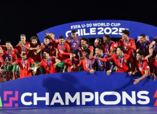 Les U20 marocains champions du monde reçus mercredi 22 octobre par Sa Majesté le Roi